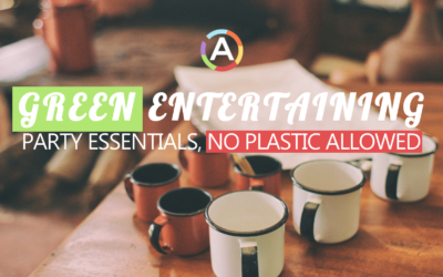 Green Holiday Entertaining: Be Sustainable & Zero Waste, Reject Plastic Party Supplies